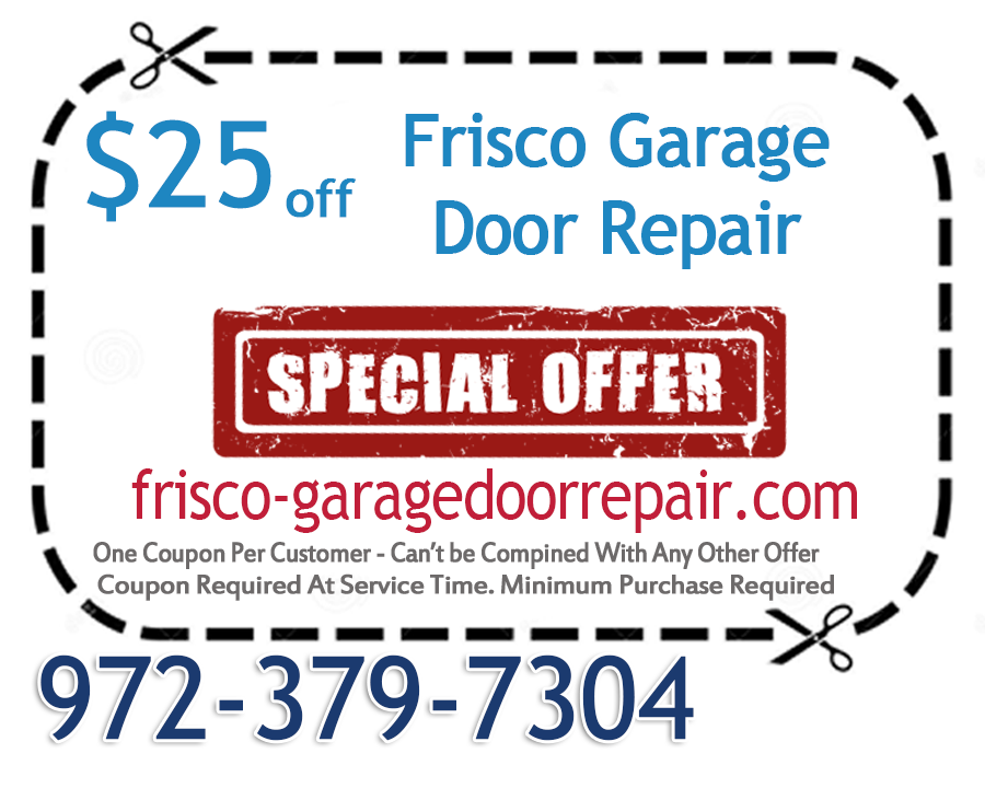 Frisco TX Garage Door Repair Offer