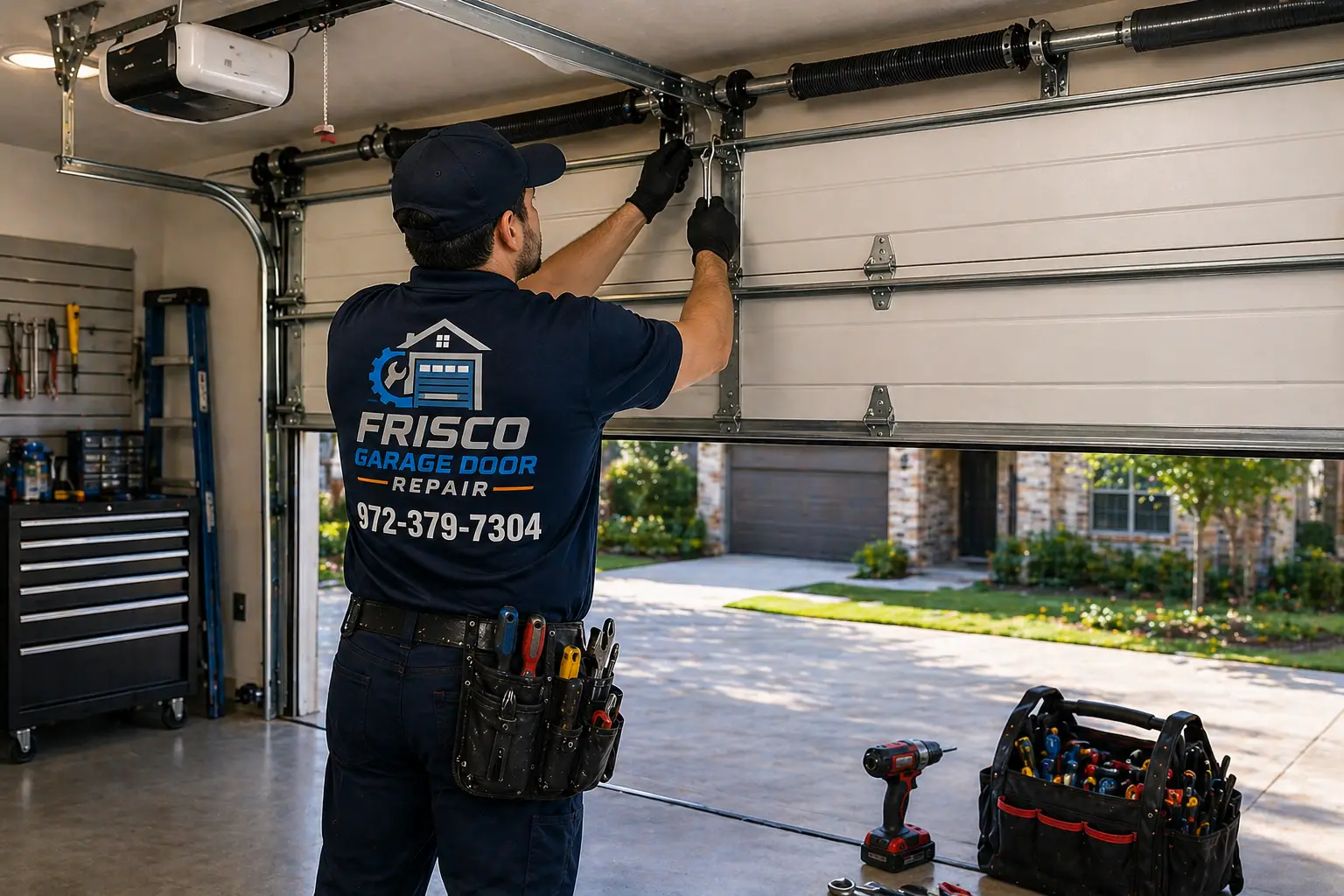 Complete Garage Door Repair and Service in Frisco TX