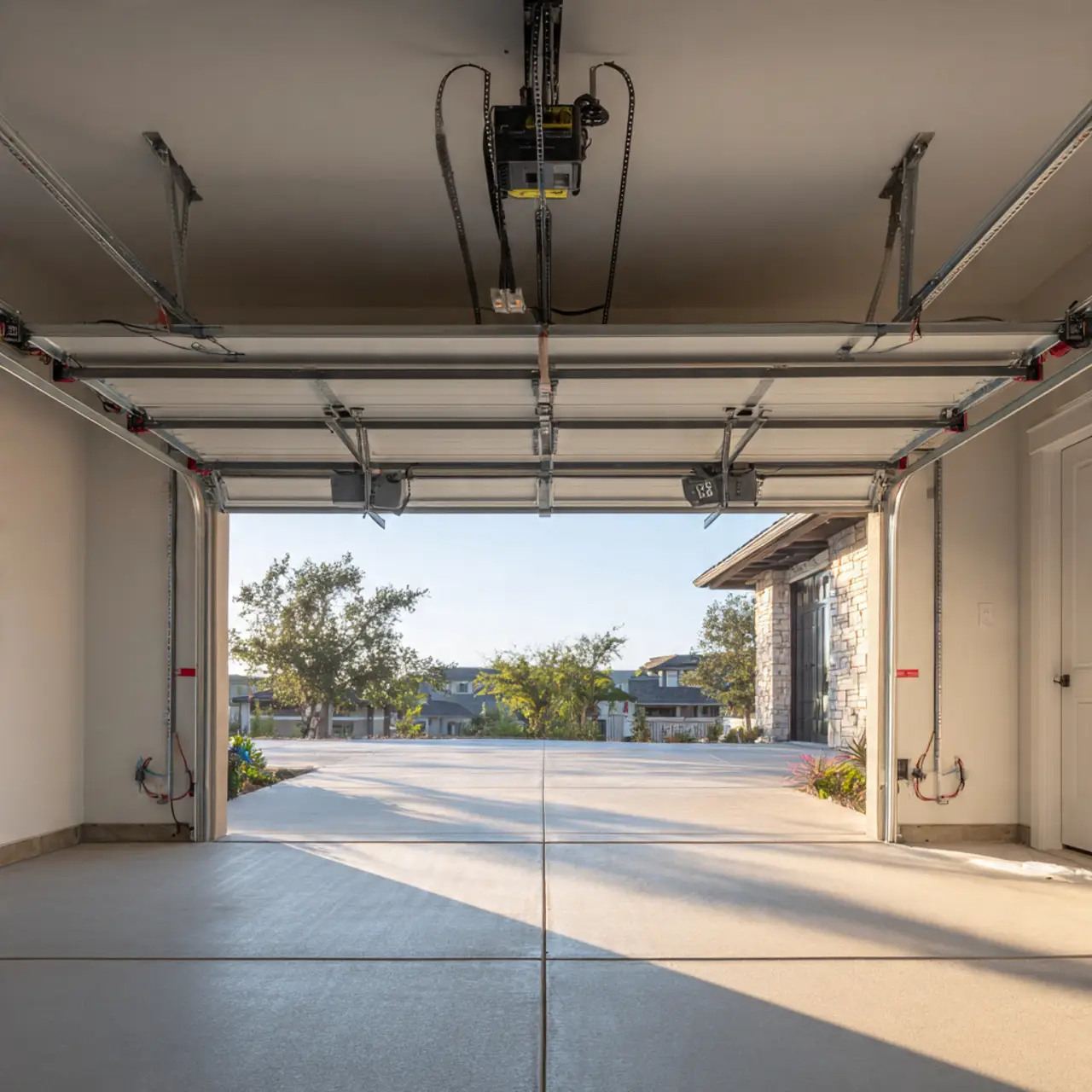 Garage door maintenance and inspection service in Frisco TX