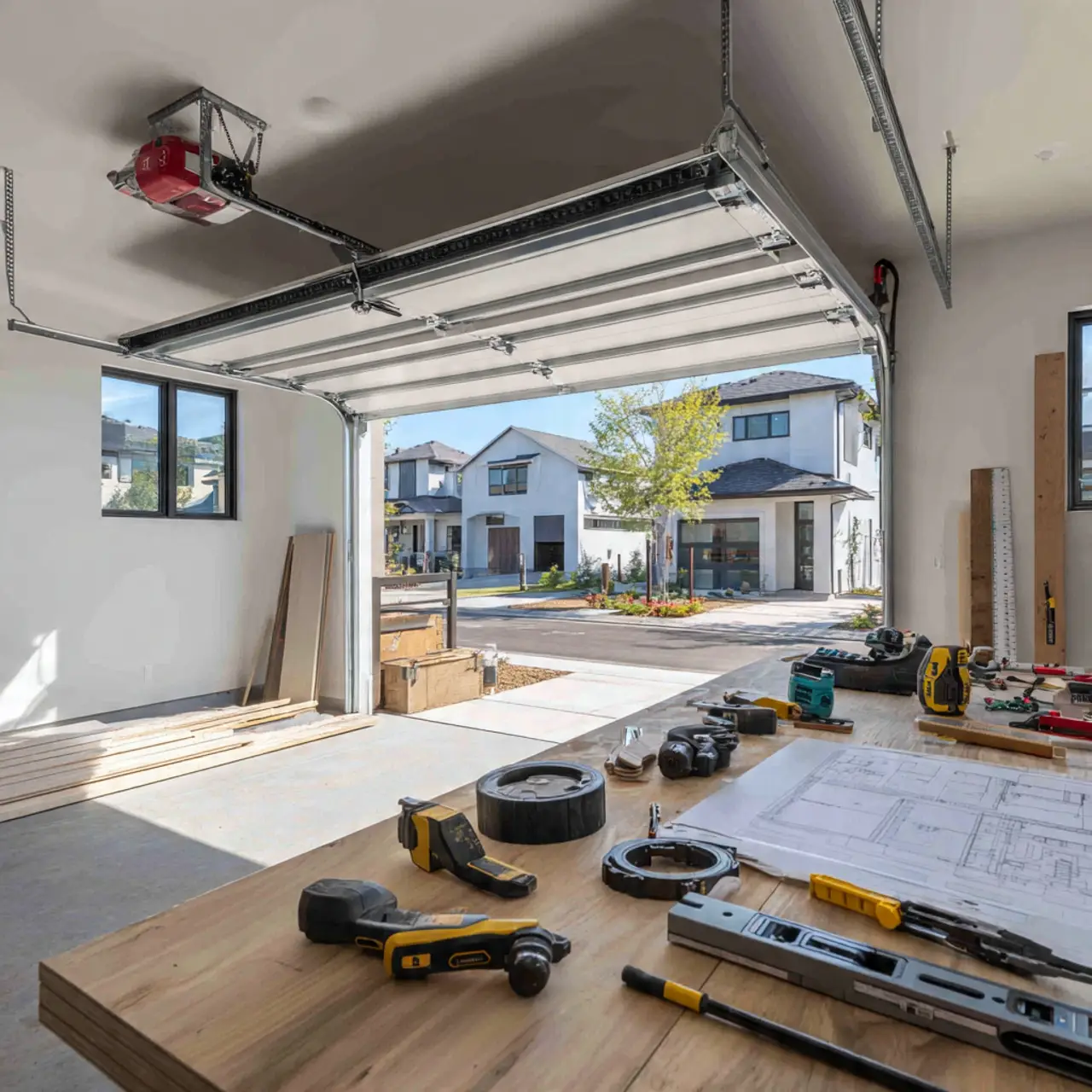 Garage door installation and replacement service